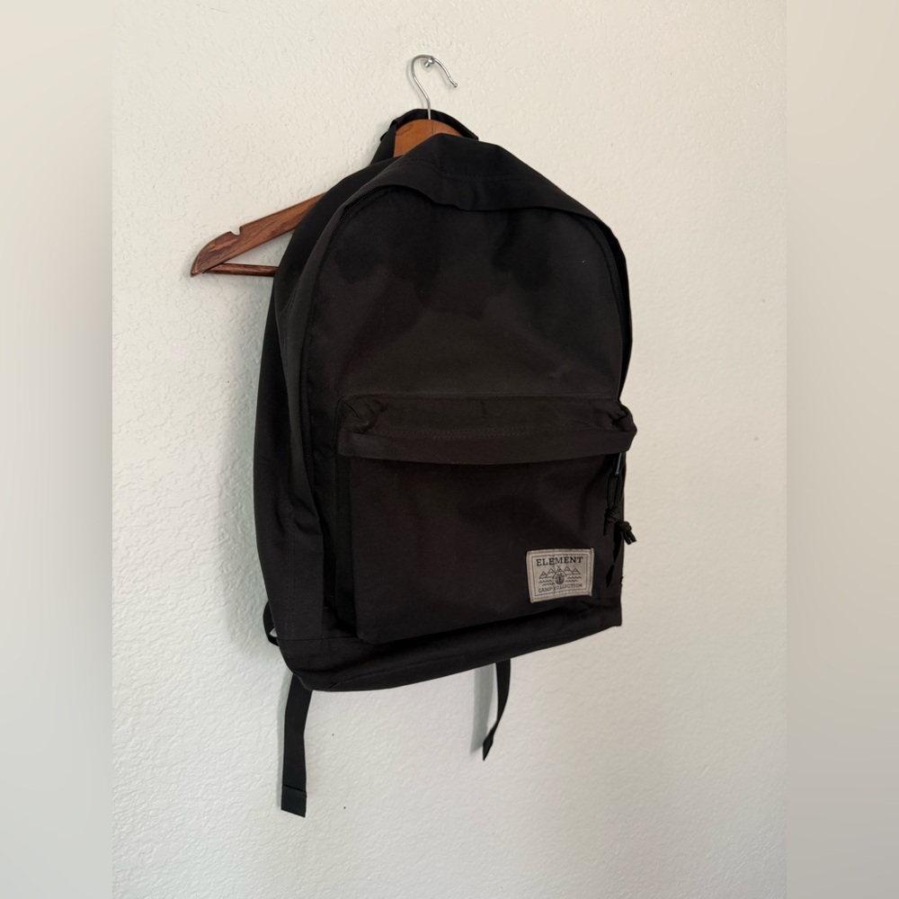 Element Black Backpack With Front Pocket - image 2